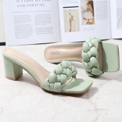 Sandales à talons épais pour femmes