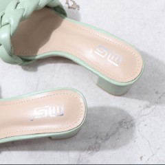 Sandales à talons épais pour femmes