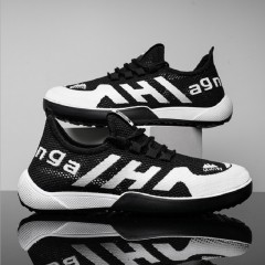 Chaussures  pour hommes en tissu moucheté