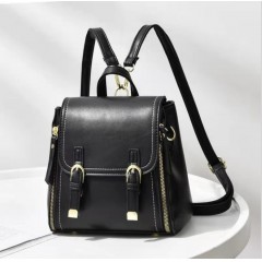 Sac à dos de grande capacité en cuir PU