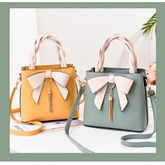 Sac à main pour femme avec nœud à deux boucles