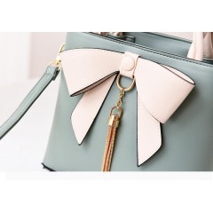 Sac à main pour femme avec nœud à deux boucles