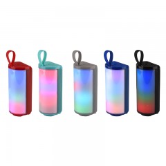 Haut-parleur Bluetooth portable avec lumière colorée
