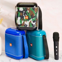 Enceintes Portables Bluetooth avec Microphone à karaoké