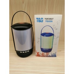 Enceinte mini Bluetooth subwoofer avec lumière colorée
