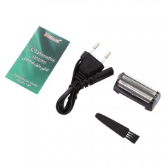 Rasoir électrique rechargeable KEMEI à double tête alternatif