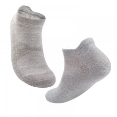 Chaussettes courtes de sport avec couleur unie