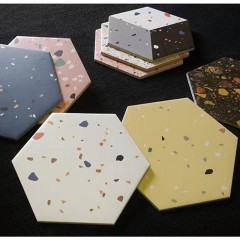 Carreaux hexagonal profilé couleur imperméable