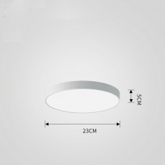 Plafonnier LED mince couleur macaron