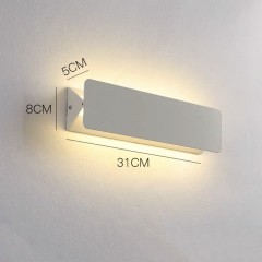 Lampe LED murale minimaliste pour salon