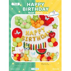 Ballon décoration happy birthday pour enfant