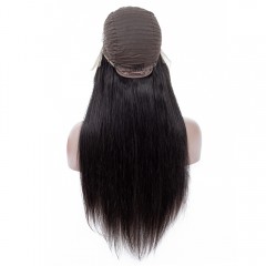 Perruque en fibre synthétique à cheveux long