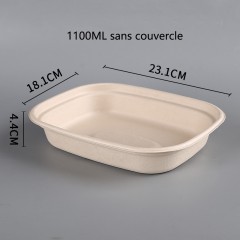 Bols à soupe jetables écologiques