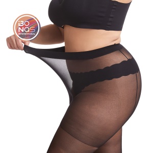 Bas collant en resille de grande taille ample et respirant