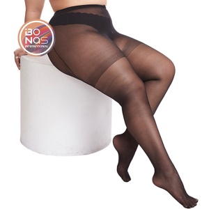 Bas collant en resille de grande taille ample et respirant