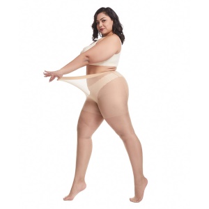 Bas collant en resille de grande taille ample et respirant