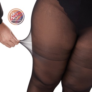 Bas collant en resille de grande taille ample et respirant