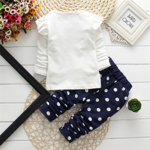 Top à manches longues + pantalon pour filles
