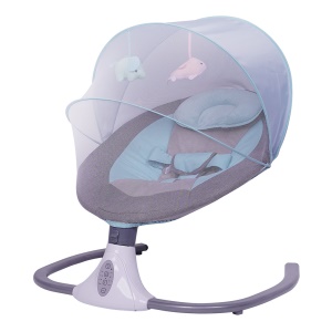 Chaise Mini Couchette à bascule électrique intelligente Musique et Télécommande pour bébé