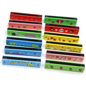 Jouet d'harmonica en bois