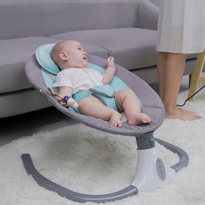 Chaise Mini Couchette à bascule électrique intelligente Musique et Télécommande pour bébé