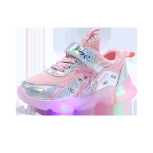 Chaussure de sport avec LED pour petite fille