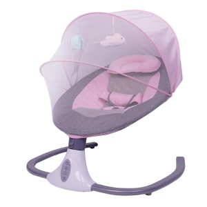 Chaise Mini Couchette à bascule électrique intelligente Musique et Télécommande pour bébé