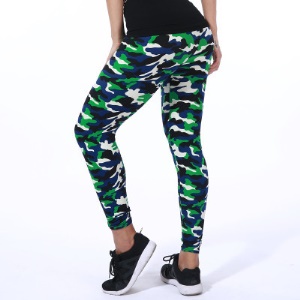 Legging en motif camouflage imprimé