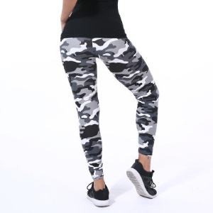 Legging en motif camouflage imprimé