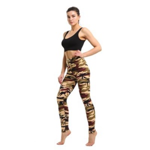 Legging en motif camouflage imprimé