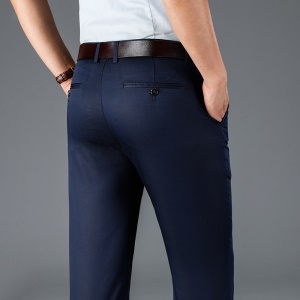 Pantalons classe et décontractés pour hommes et lisse