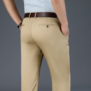 Pantalons classe et décontractés pour hommes et lisse