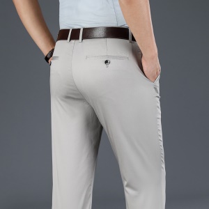 Pantalons classe et décontractés pour hommes et lisse