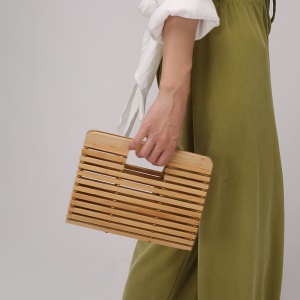 Sac à main pour femmes en  bambou