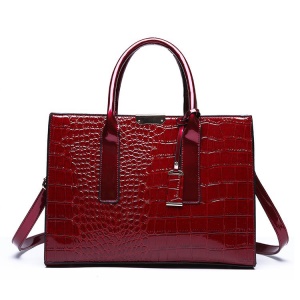 Sac à main pour femmes imitation cuir crocodile