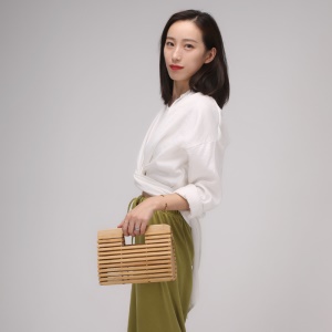 Sac à main pour femmes en  bambou