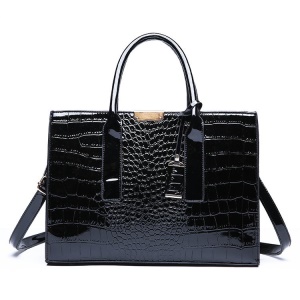Sac à main pour femmes imitation cuir crocodile