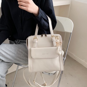 Sac à dos et bandoulière pour femmes en cuir PU petit modèle