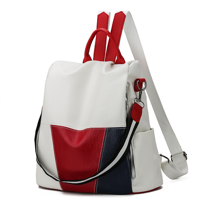 Sac à dos multicolore  en cuir PU
