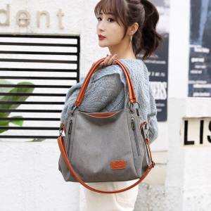 Sac à main pour femmes en toile grande capacité