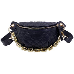 Sac à bandoulière  pour femme  en cuir Chaîne