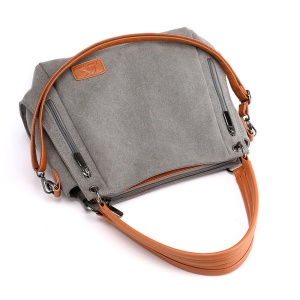 Sac à main pour femmes en toile grande capacité