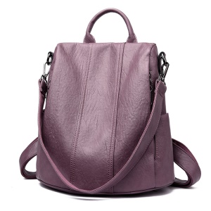 Sac à dos et bandoulière pour  femme imperméable et antivol
