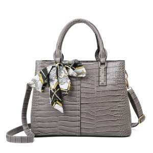 Sac à main pour femmes en cuir PU avec motif de pierre