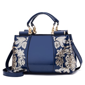 Sac à main pour  femme brodé avec paillettes