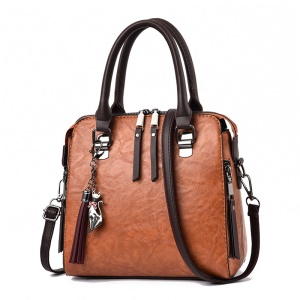 Sac à main pour femmes de grande capacité et Pendentif chaton Froissé