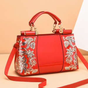 Sac à main pour  femme brodé avec paillettes