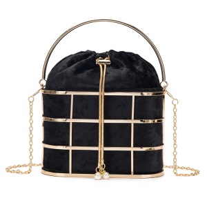 Sac à main pour femme grille métallique