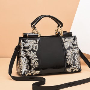 Sac à main pour  femme brodé avec paillettes