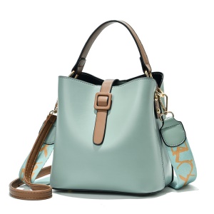 Sac à main femmes en cuir  lisse et brillant  avec grande capacité